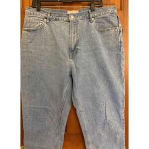 Everlane Original Cheeky Jean Women's Size 33 Cropped Stretch Denim